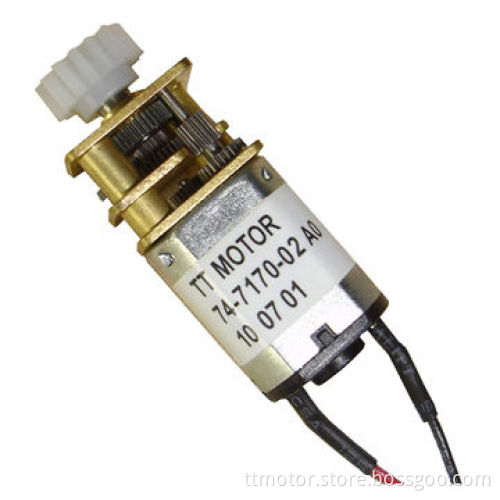 2.4v Dc Motor with gearbox for Electric lock with torque 1kg.cm max